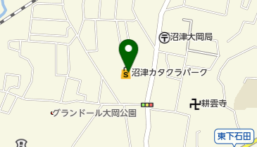 クリーニングのサトウ 大岡店の地図画像