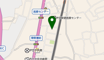 ペットワールド大仁店の地図画像