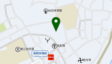 森町役場 福祉課 地域福祉係の地図画像