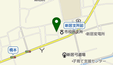 松本千佳代バレエスタジオの地図画像