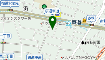 ヴォーグ学園名古屋校の地図画像