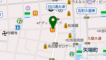 健康工房さくらの地図画像