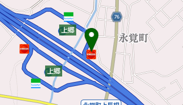 東名高速道路上郷サービスエリア 上り線インフォメーションの地図画像