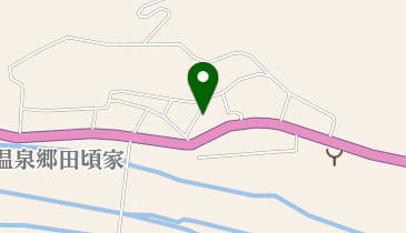田頃家公民館の地図画像