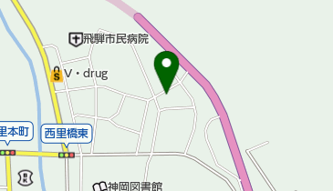 古田鍼灸院の地図画像