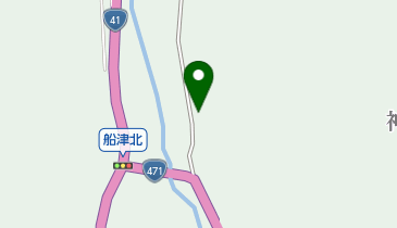 神岡鉱山労組の地図画像