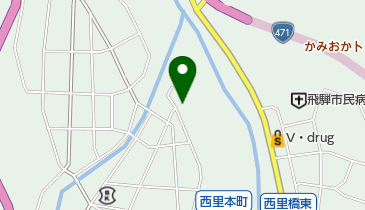 有限会社あらた生花店の地図画像