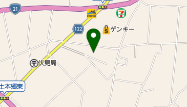 有限会社あすなろの地図画像
