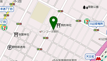 山梨整形外科付属介護リハビリテーションの地図画像