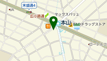 愛知工業大学 大学院・経営情報科学研究科本山キャンパスの地図画像