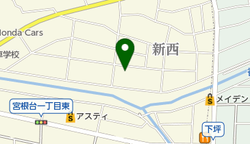 ダイアナココドールの地図画像