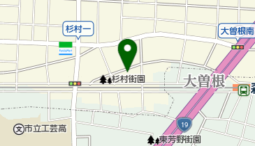 池坊・表千家・岡部翠の地図画像