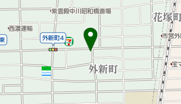外留商店の地図画像
