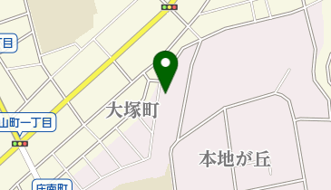 本地丘コミュニティセンターの地図画像