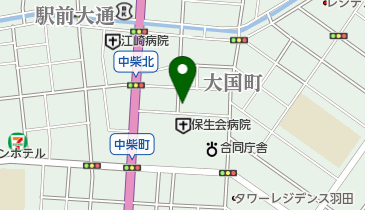 愛知県弁護士会 東三河支部の地図画像