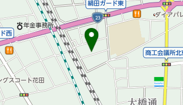 有限会社原田商会の地図画像