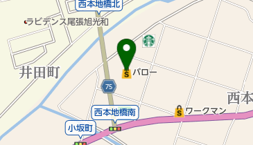 ララ瀬戸西店の地図画像