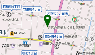 豊田市役所 教育委員会 教育行政部 文化財課 豊田市近代の産業とくらしの地図画像