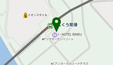 スポーツクラブアクトスりんくうの地図画像