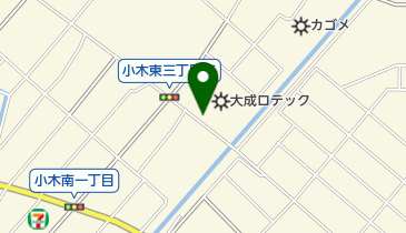 大成ロテック株式会社小牧合材工場の地図画像