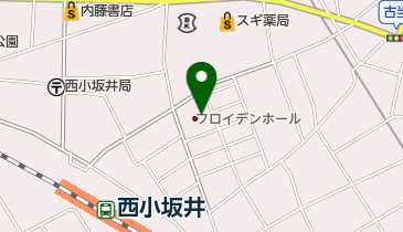 豊川市役所 小坂井文化会館・フロイデンホールの地図画像