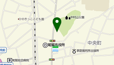 中央公民館の地図画像