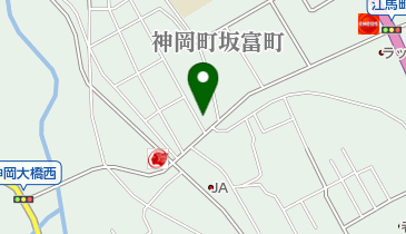 ノエビア化粧品神岡営業所の地図画像