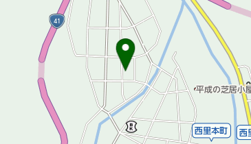 白檀美容院の地図画像