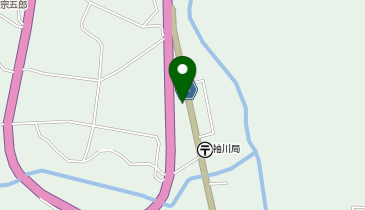 松山理容店の地図画像