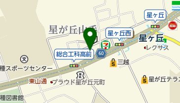 綜合警備保障株式会社名古屋支社星ケ丘営業所の地図画像
