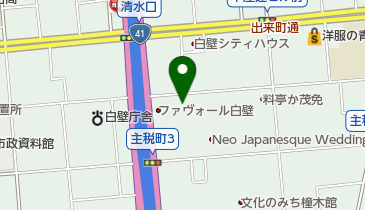 百花百草の地図画像