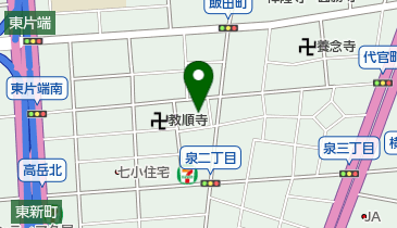 セブンタウンズの地図画像