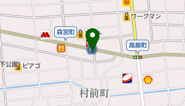 自転車のてんとうむしの地図画像