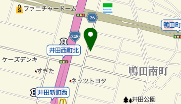 三八 248支店の地図画像