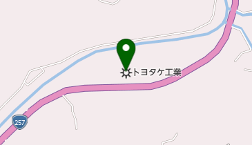 トヨタケ工業株式会社の地図画像