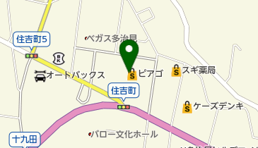 ベルナール多治見店の地図画像