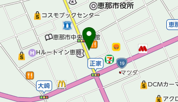 WISHビューティースペースの地図画像