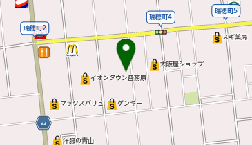 エルパス各務原店の地図画像