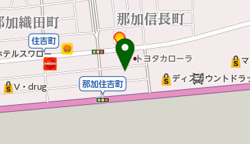 akFloristふた葉の地図画像