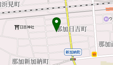 那加動物病院の地図画像