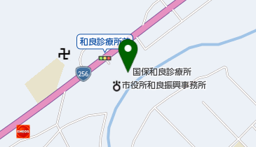 和良診療所の地図画像