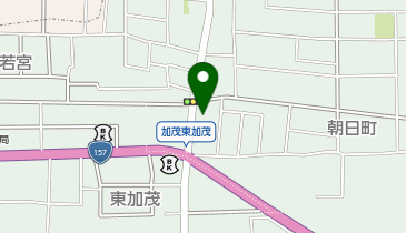 コープぎふ コープステーション北方朝日の地図画像
