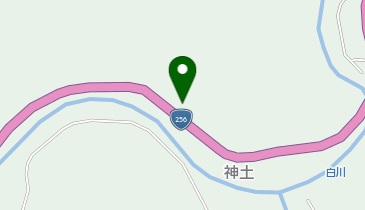 東白川村社会福祉協議会の地図画像