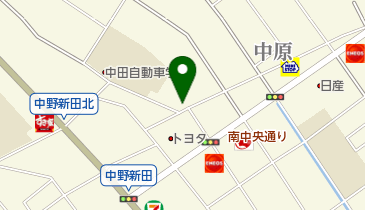 バイク便タイムの地図画像