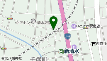 ミヤモト額椽&画廊の地図画像