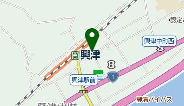 エステティックサロンLEAFの地図画像