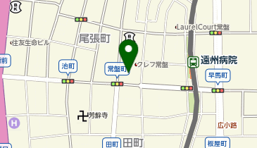 URP都市総合計画株式会社の地図画像