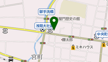 美容室Tres.の地図画像