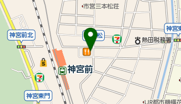 なごみ薬局神宮前店の地図画像