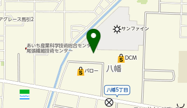 スポーツクラブアクトス一宮西の地図画像